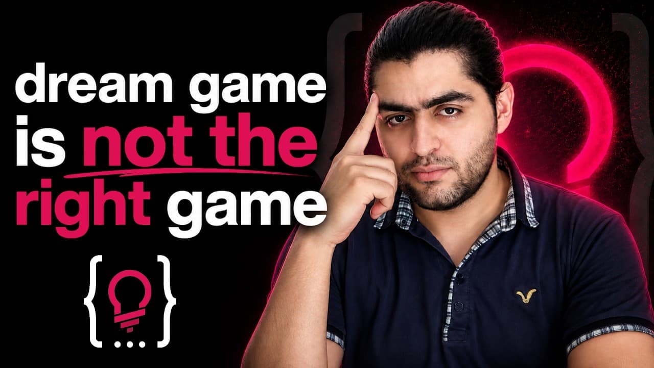 Stop Making Your Dream Game First (video thumbnail)