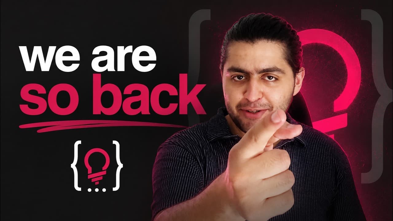 Why I Disappeared for 2 Years (And Why I'm Back) (video thumbnail)